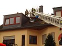 Dachstuhlbrand Koeln Bocklemuend Untere Dorfstr P092